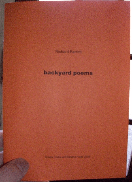 Richard Barrett - Backyard Poems