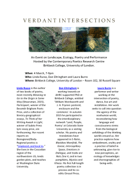 V E R D A N T I N T E R S E C T I O N S